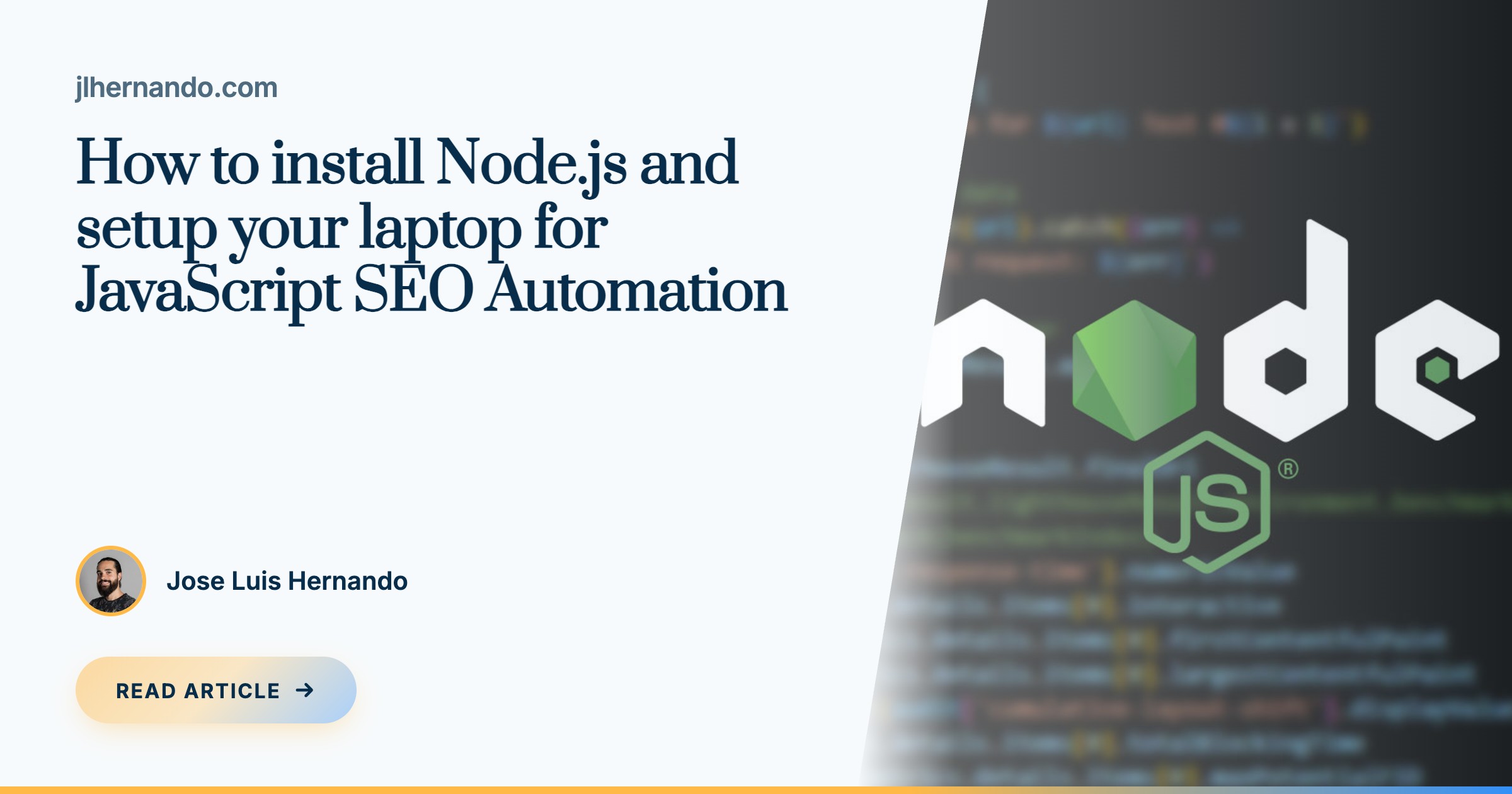 Install Node.js for SEO Automation: Setup Guide